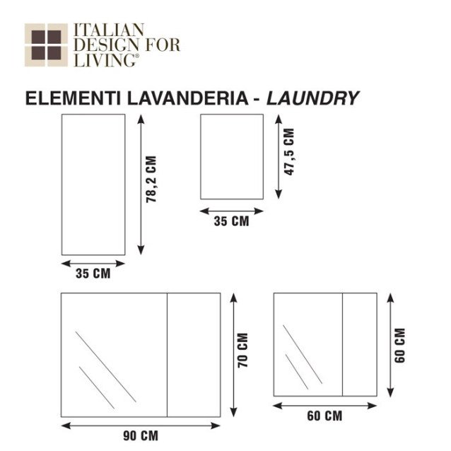 Base lavatoio 2 ante | Laundry | TFT