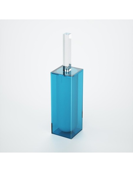 Porta scopino a pavimento in Plexiglass colorato