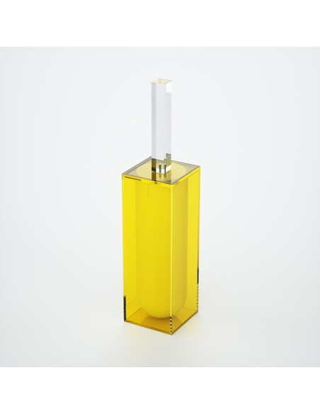 Porta scopino a pavimento in Plexiglass colorato