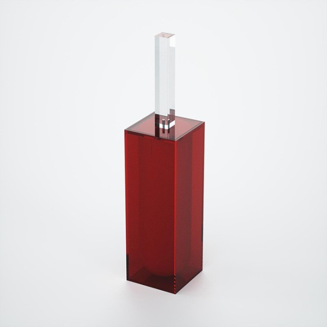 Porta scopino a pavimento in Plexiglass colorato