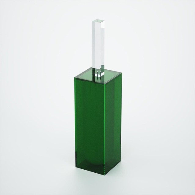 Porta scopino a pavimento in Plexiglass colorato