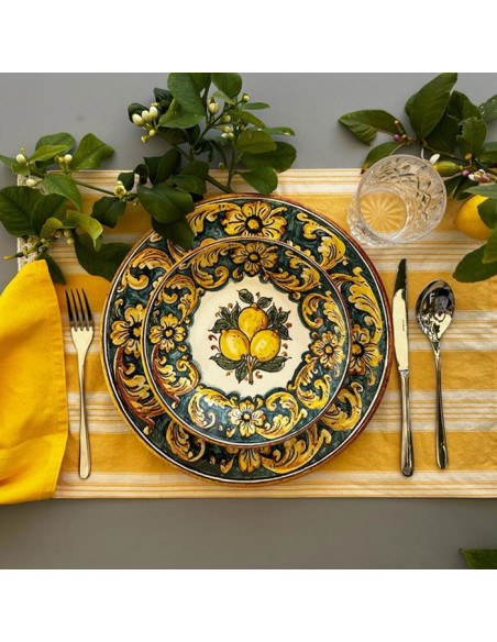Set piatti limoni | 2 persone