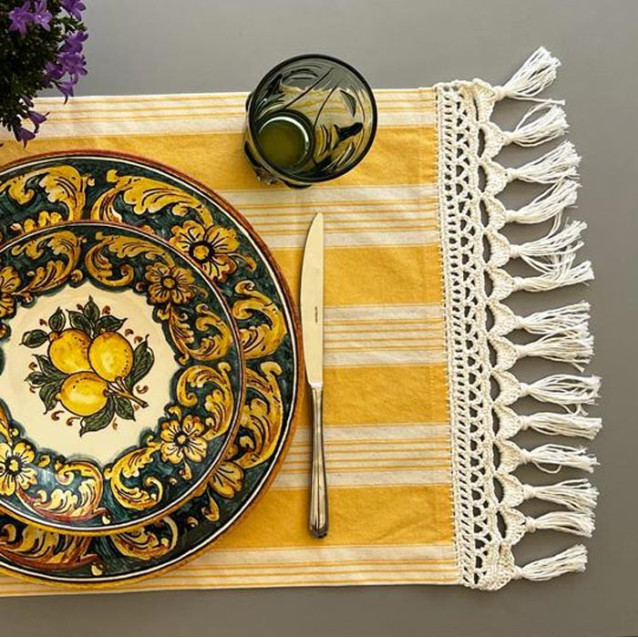 Set piatti limoni | 2 persone