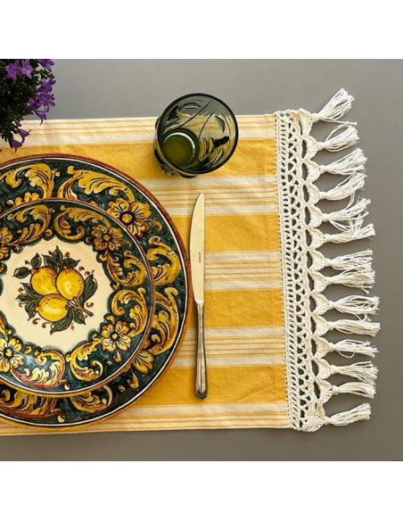 Set piatti limoni | 2 persone