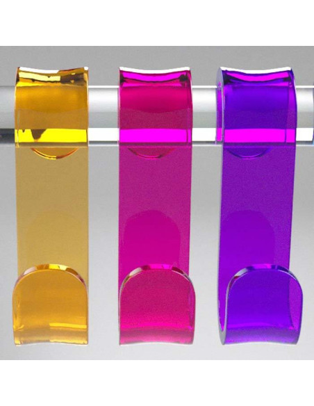 Gancio box doccia in 3 formati diversi | 14 colorazioni disponibili