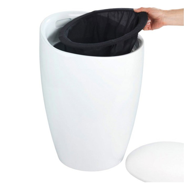 Sgabello portabiancheria. Misure: L 36 | H 50 | P 36