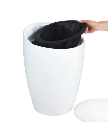 Sgabello portabiancheria. Misure: L 36 | H 50 | P 36