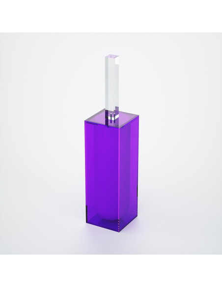 Porta scopino a pavimento in Plexiglass colorato