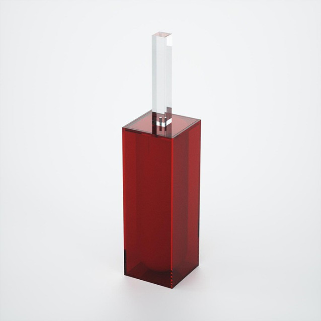 Porta scopino a pavimento in Plexiglass colorato