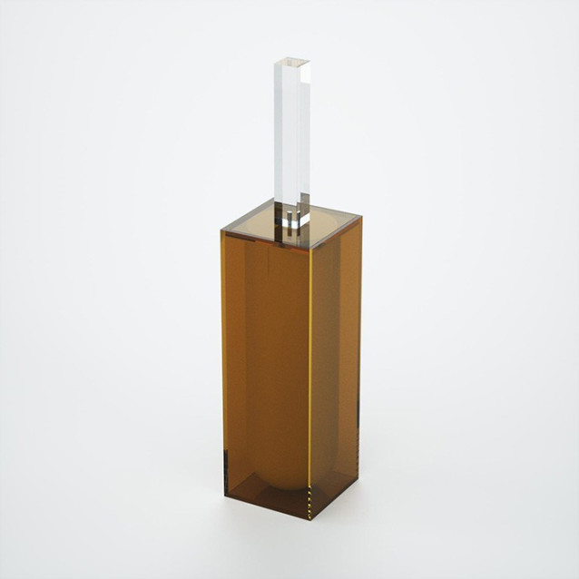 Porta scopino a pavimento in Plexiglass colorato