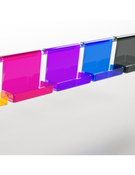 Mensola box doccia in Plexiglass colorato | 7 colori disponibili