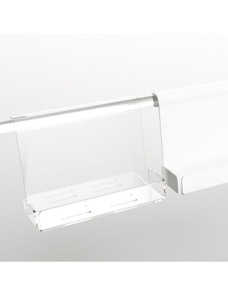 Mensola box doccia in Plexiglass colorato | 7 colori disponibili