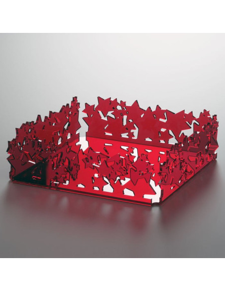 Portatovaglioli Stelle | PPMA colorato | 6 colori disponibili | X Mas collection