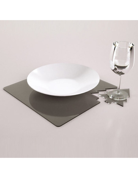 Tovaglietta con sottobicchiere Noel | PPMA colorato | X Mas collection