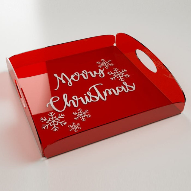 Vassoio Merry Christmas