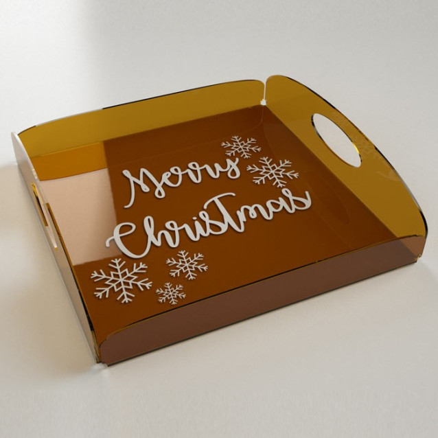 Vassoio Merry Christmas