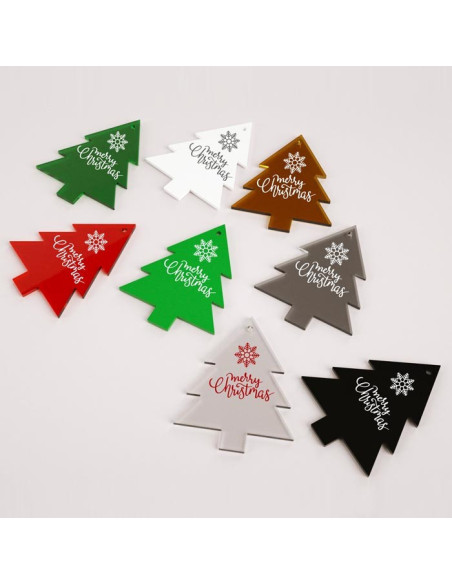 Portachiavi o pallina Albero | PPMA colorato | X Mas collection