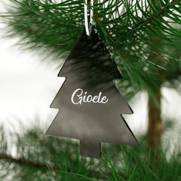 Portachiavi o pallina Albero | PPMA colorato | X Mas collection