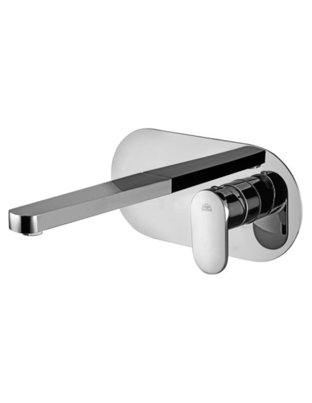 Rubinetto miscelatore lavabo da incasso a muro | Serie Candy | Paffoni