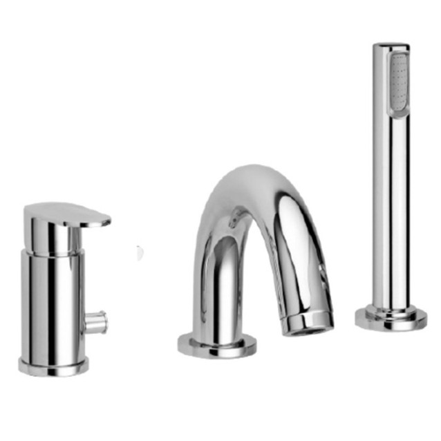 Miscelatore bordo vasca con o senza bocca di erogazione | Candy | Paffoni