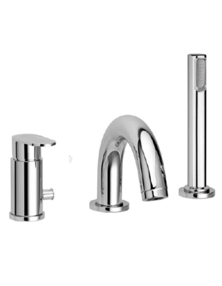 Miscelatore bordo vasca con o senza bocca di erogazione | Candy | Paffoni