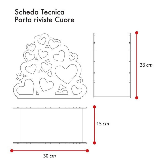 Porta riviste Gatto | PPMA | Petrozzi