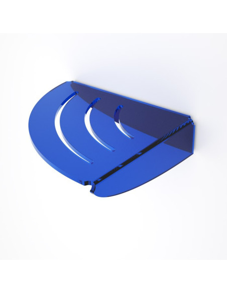 Mensola angolare con asole | Plexiglass | Dea | Petrozzi