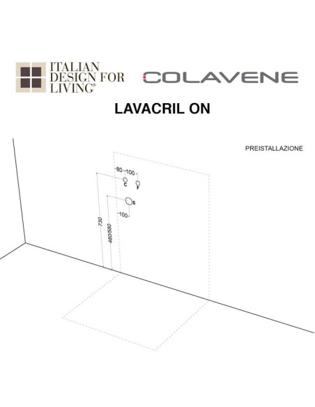 Mobile per lavanderia in ABS | Lavacril | Colavene