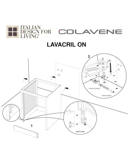 Mobile per lavanderia in ABS | Lavacril | Colavene