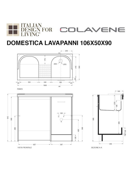 Panca in frassino | Colavene