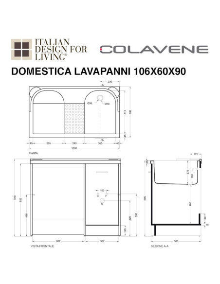 Panca in frassino | Colavene