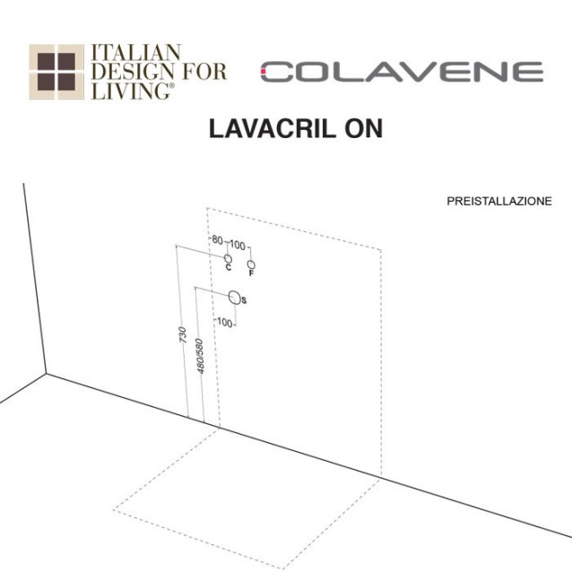 Mobile per lavatrice | Lavacril on | Colavene