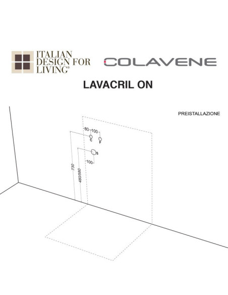 Mobile per lavatrice | Lavacril on | Colavene