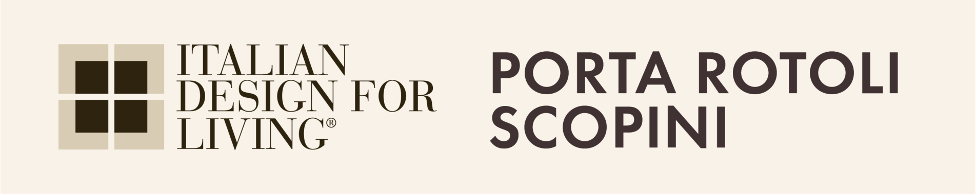 Porta rotoli e Scopini - Italian Design For Living