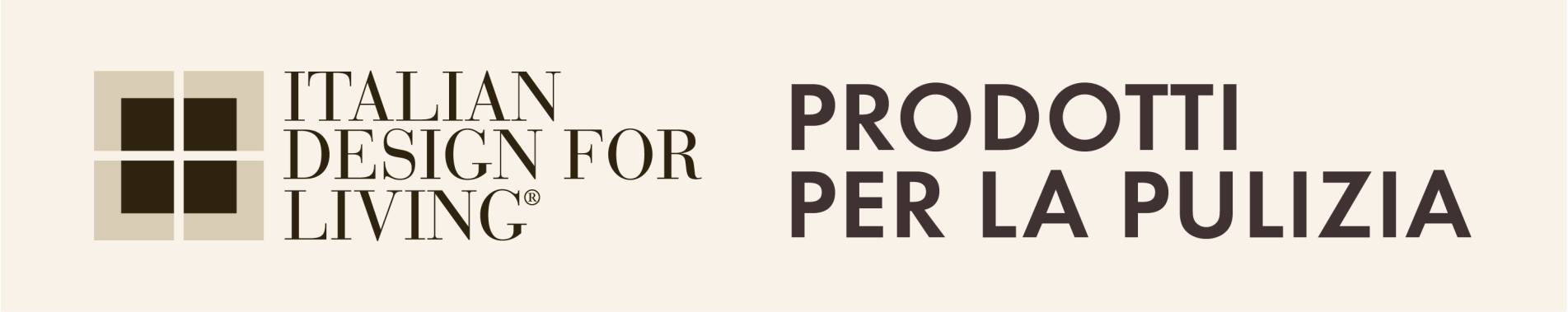 Cleaning Products - Italian Design For