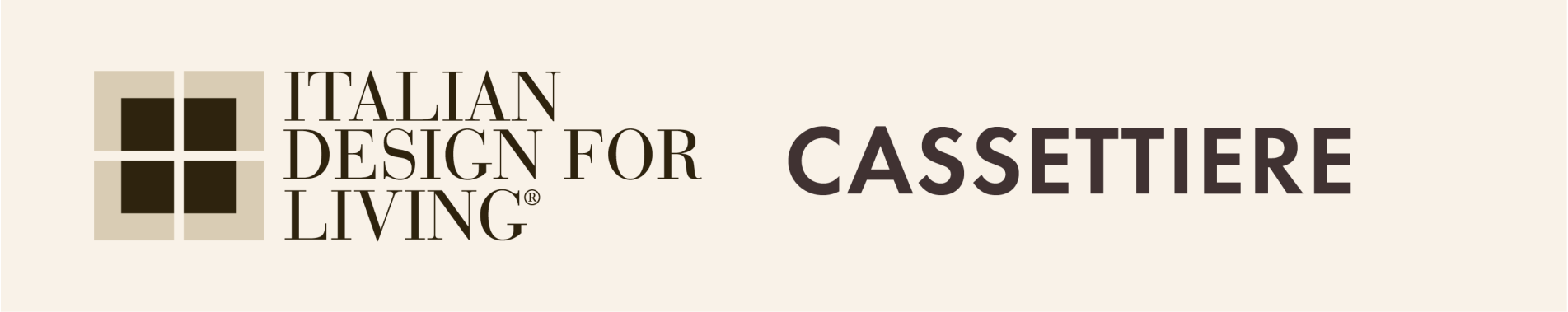 Cassettiere - Italian Design For Living