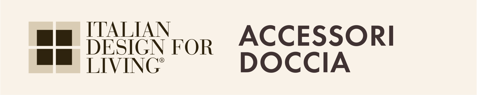 Accessori Doccia - Italian Design For Living